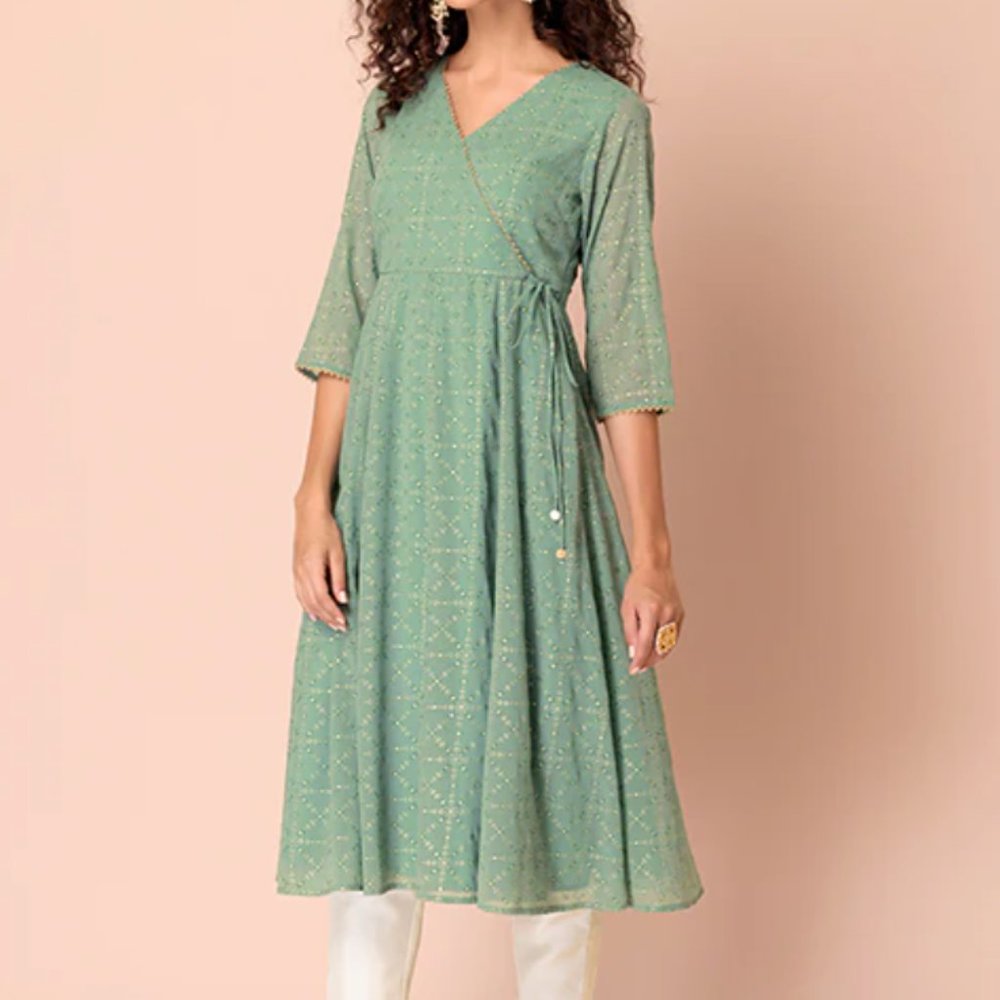 Beautiful Mint Green Kurta Tunic Dress